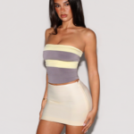 EOS TOP - GREY AND YELLOW