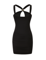 FINCH MINI DRESS - BLACK - Image 9