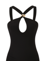FINCH MINI DRESS - BLACK - Image 10