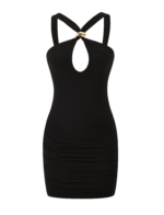 FINCH MINI DRESS - BLACK - Image 8