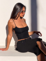 MINERVA TOP - BLACK - Image 2