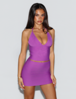 NYX BANDAGE TOP - ULTRA VIOLET - Image 4