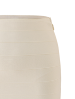 NYX BANDAGE MINI SKIRT - CREAM - Image 9