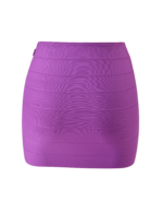NYX BANDAGE MINI SKIRT - ULTRA VIOLET - Image 7