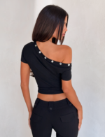 MARITA TOP - BLACK - Image 6