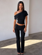 MARITA TOP - BLACK - Image 2