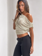 CLANCY TOP - GOLD - Image 3