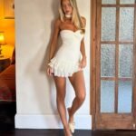 LYRA MINI DRESS - CREAM